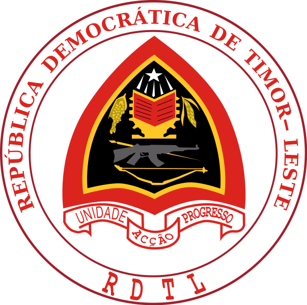 Coat of arms of East Timor (wikipedia commons)