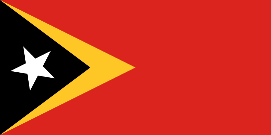 Flag of East Timor (wikipedia commons)