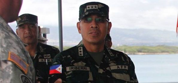 Kepala Angkatan Bersenjata Filipina, Jenderal Hernando Iriberri. (Intelijen)