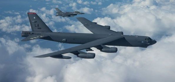pesawat pembom nuklir B-52. (Intelijen)